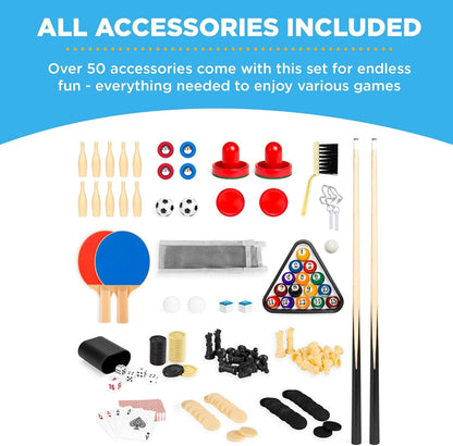 JoyCraft 10-in-1 Family Multi-Game Table